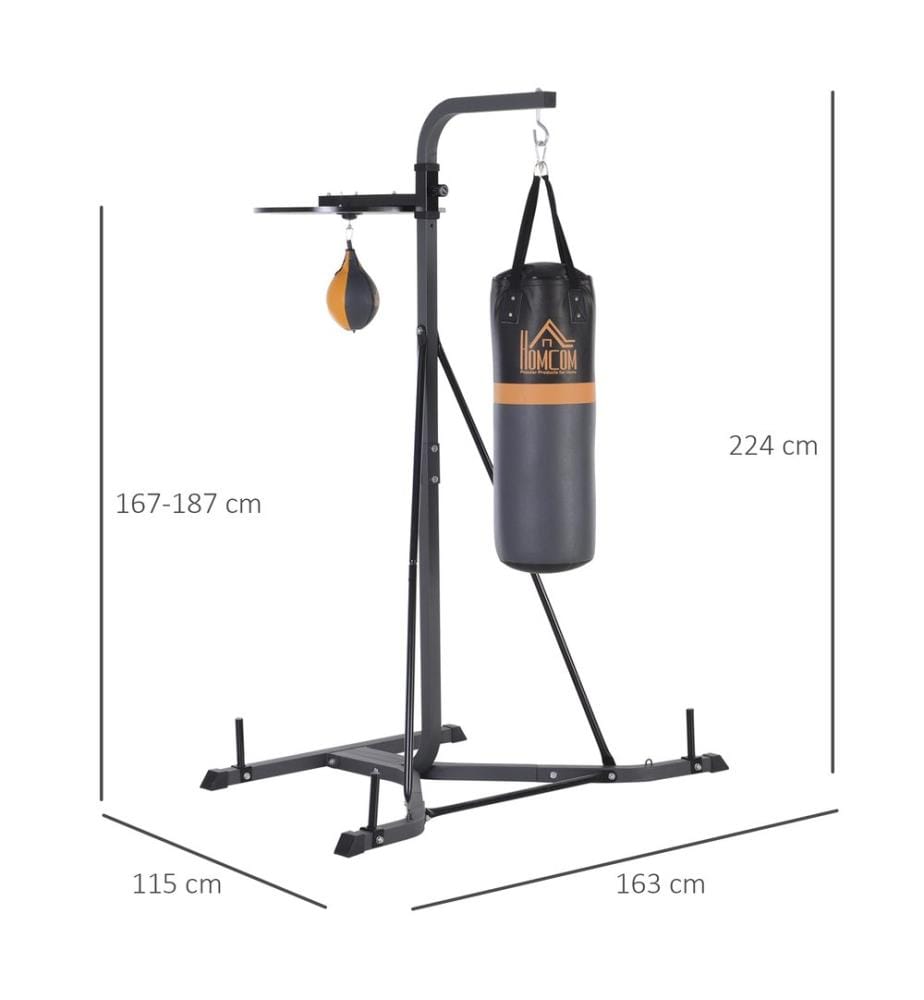 Support pour sac de frappe, pied pour sac de frappe avec punching-ball, sac de frappe