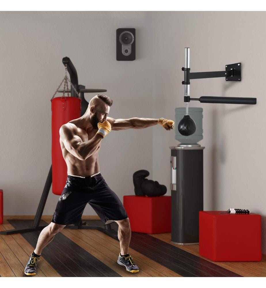 Sac de frappe « Spinning Boxing » avec barre de réflexes