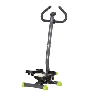 Cyclette stepper da fitness con schermo LCD e manubrio