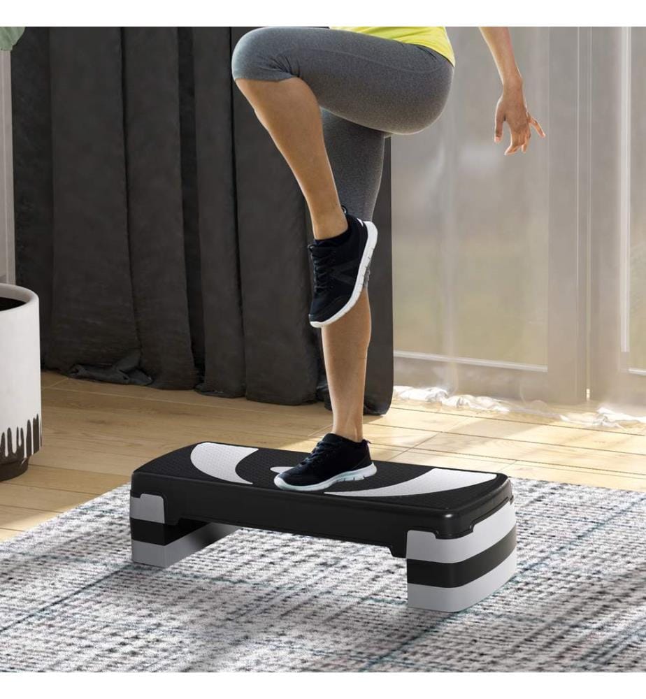 Stepper d'aérobic réglable en hauteur sur 3 niveaux