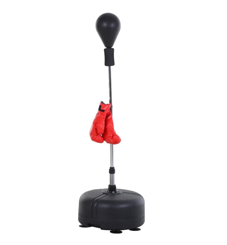 Punchingball Set Standboxsack Stand-Punchingball Handschuhe