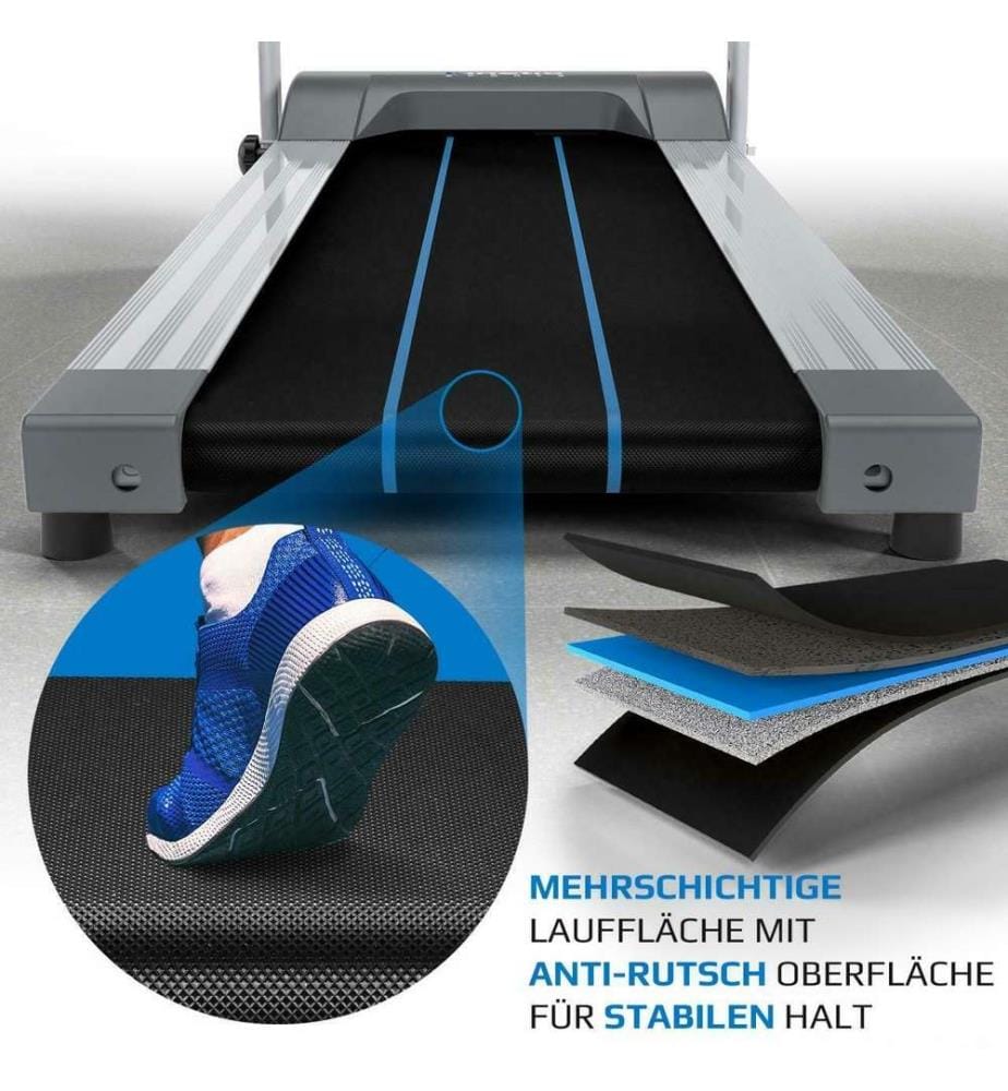 Tapis de course pliable, 10 km/h, 500 W, 120 kg
