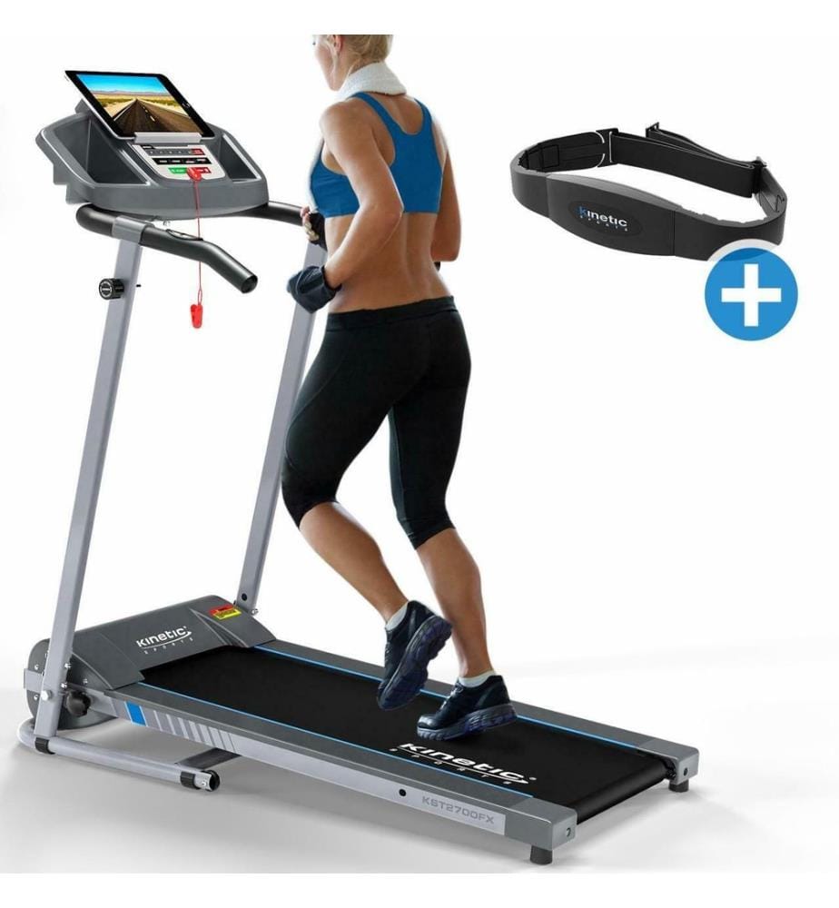 Laufband Klappbar 10 km h LCD Display Pulsgurt 120kg