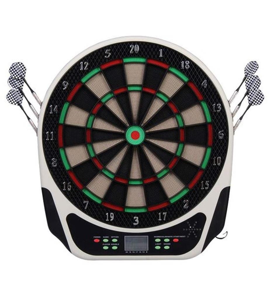 Elektronische Dartscheibe Dart inkl. 6 Pfeile