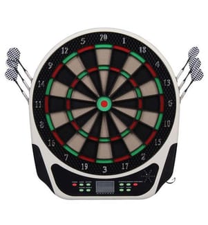 Elektronische Dartscheibe Dart inkl. 6 Pfeile