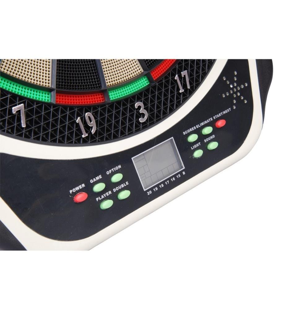 Elektronische Dartscheibe Dart inkl. 6 Pfeile