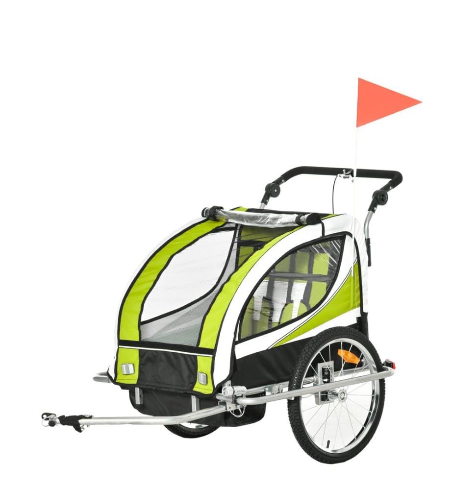 Kinderanhänger Fahrradanhänger für 2 Kinder Veloanhänger
