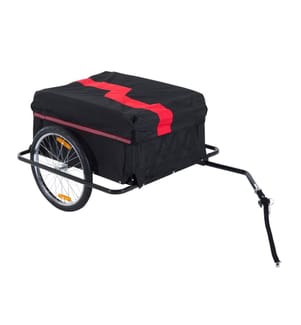Fahrradanhänger Veloanhänger 40kg Traglast mit Blache