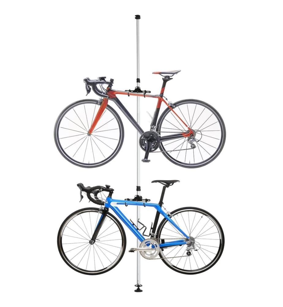 Teleskop Fahrradhalter Fahrradständer für 2 Fahrräder