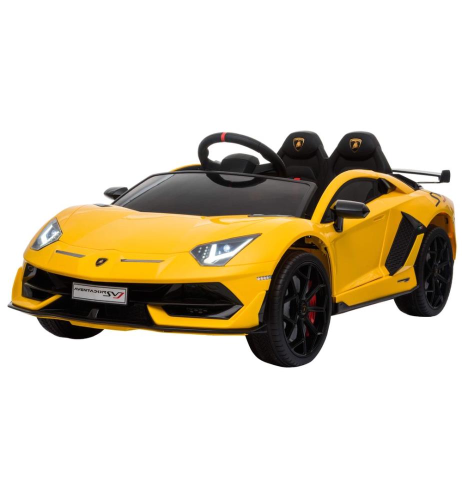 Elektroauto Kinderauto Lamborghini SVJ lizenziert gelb