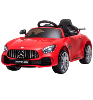 Elektroauto Kinderauto Mercedes GTR lizenziert rot