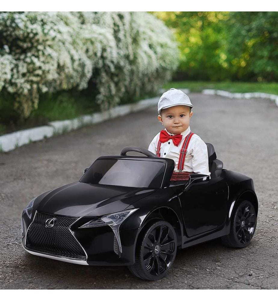Elektroauto Kinderauto Lexus lizenziert schwarz