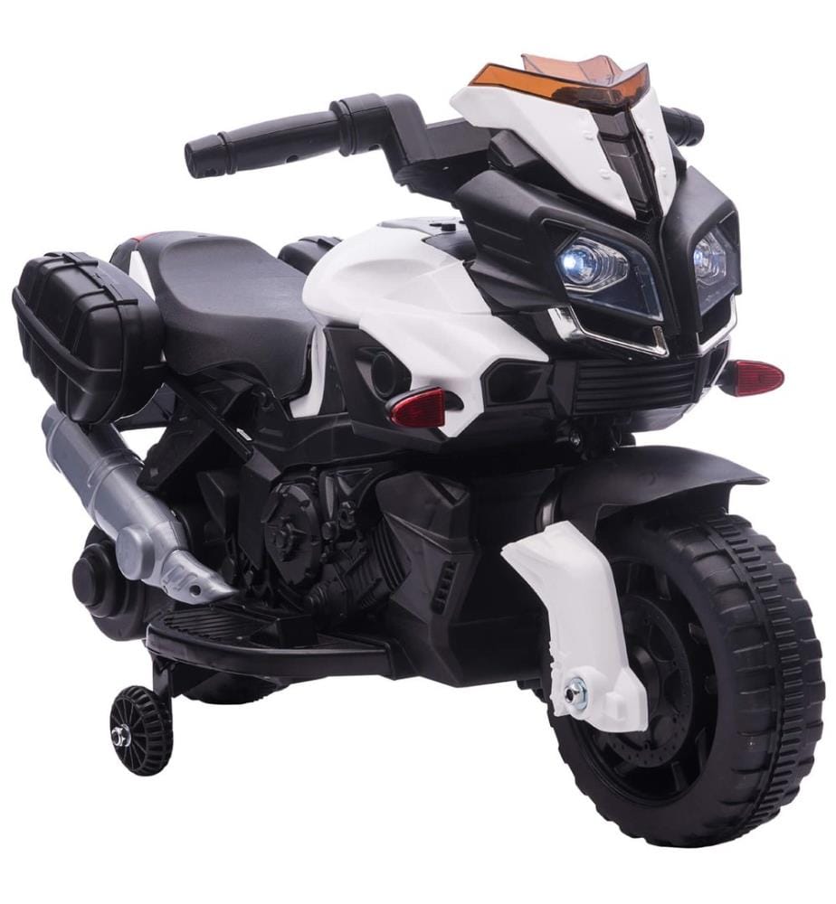 Elektro-Kindermotorrad Kindertöff mit Stützrädern