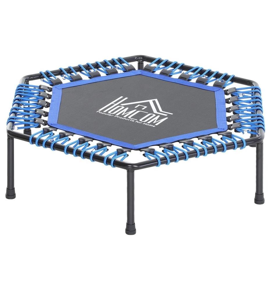 Trampoline de fitness Jumping 100 kg, Ø 101 cm, bleu