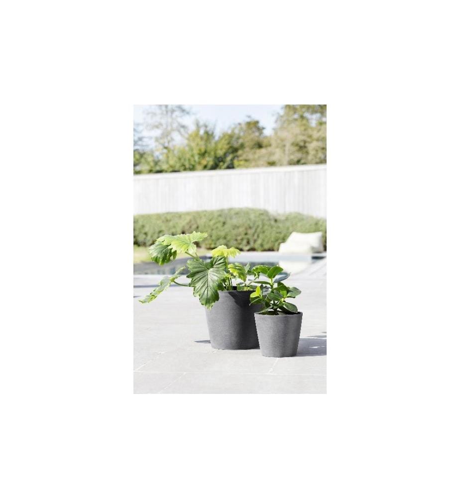 ECOPOTS - Pflanzentopf Amsterdam 40 Grau