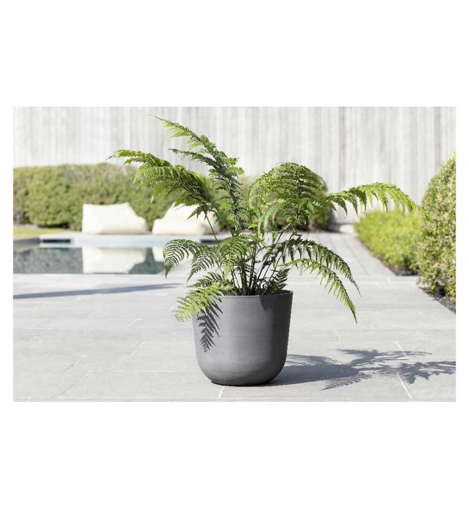 ECOPOTS - Pot à fleur Oslo 35 Gris