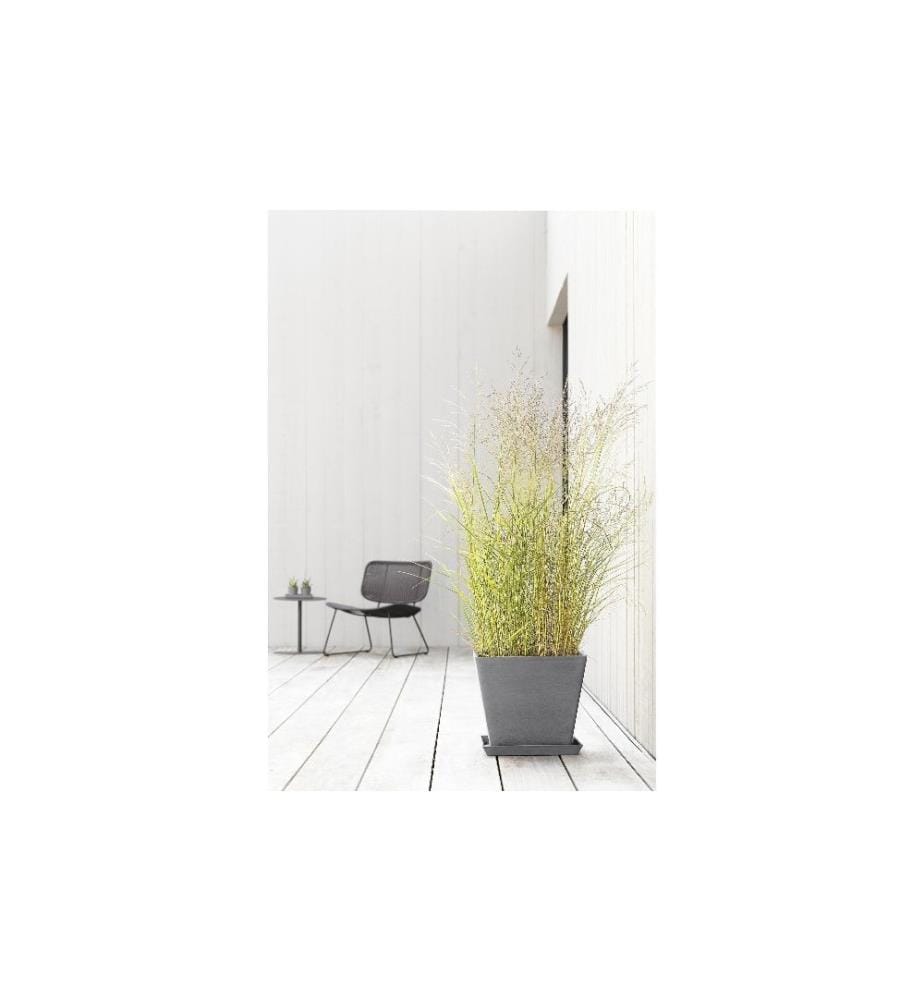 ECOPOTS - Pflanzentopf Rotterdam 40 Grau