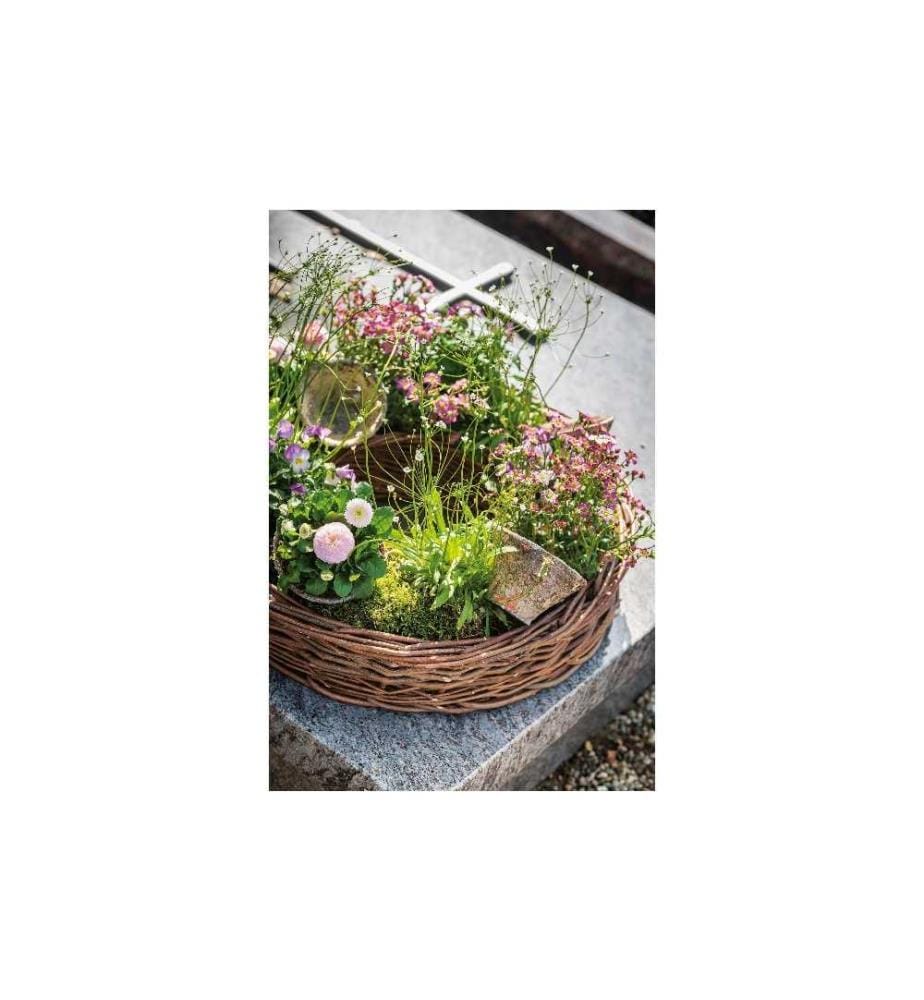 OPIFLOR - Pot à fleur avec aspect résine Brun/Terracotta