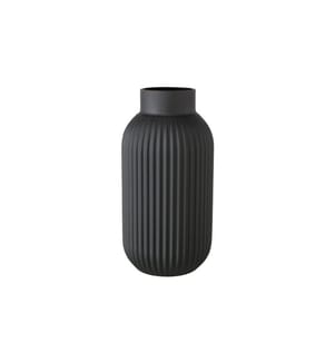 BOLTZE - Vase Nordika 30 cm, Noir mat