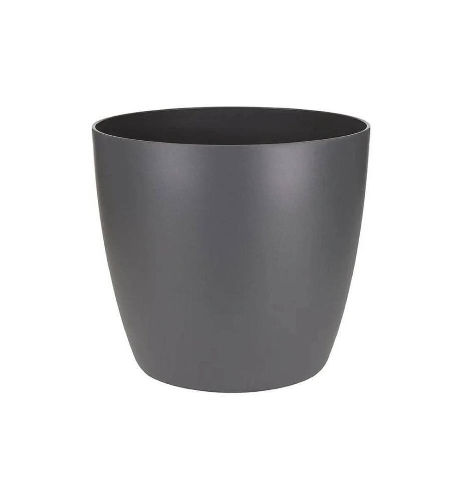 Elho - Blumentopf Brussels mini, rund, 100 ml, Anthrazit
