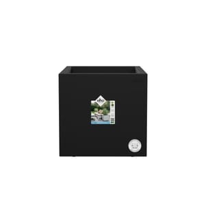 Elho - Blumentopf Next Quadrat 40 cm Schwarz