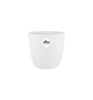 Elho - Pot de fleur Brussels mini, rond, 100 ml, Blanc