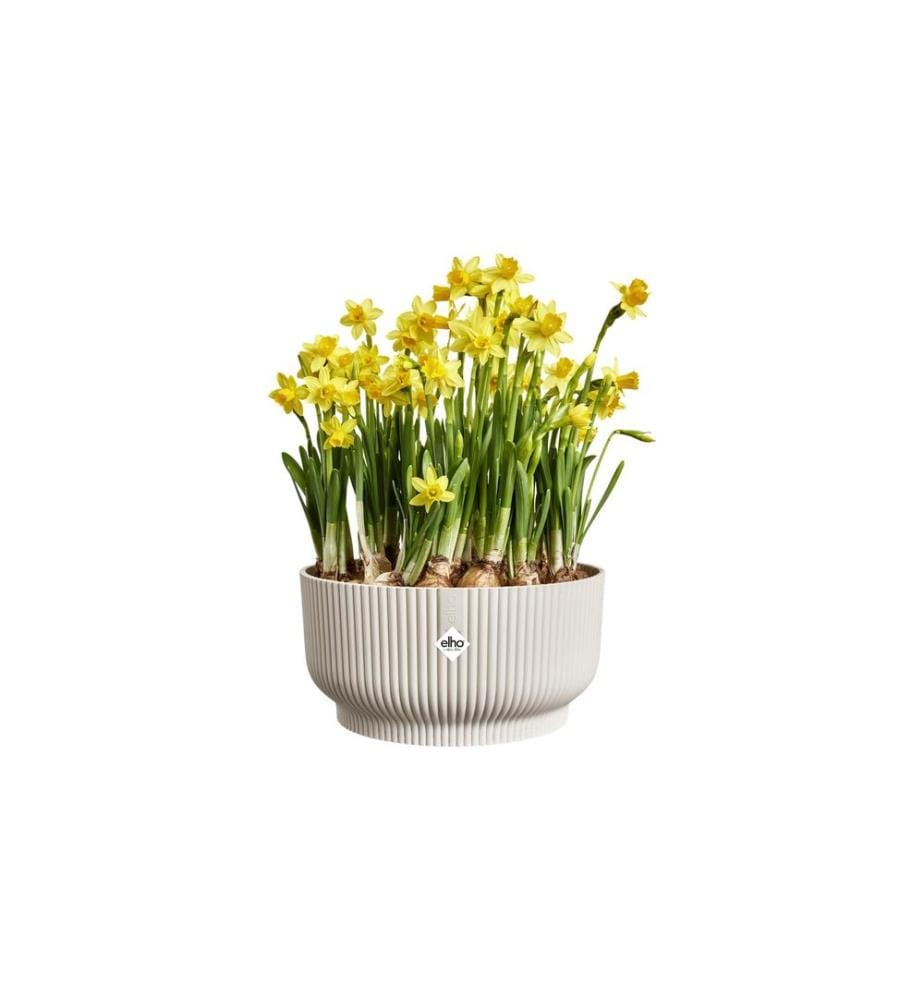 Elho - Blumentopf Vibes Fold Bowl 25 cm Weiss