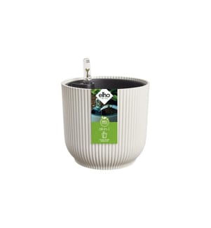 Elho - Pot de fleur All-in-1 Vibes Ronde 18 + Swi 17 Blanc