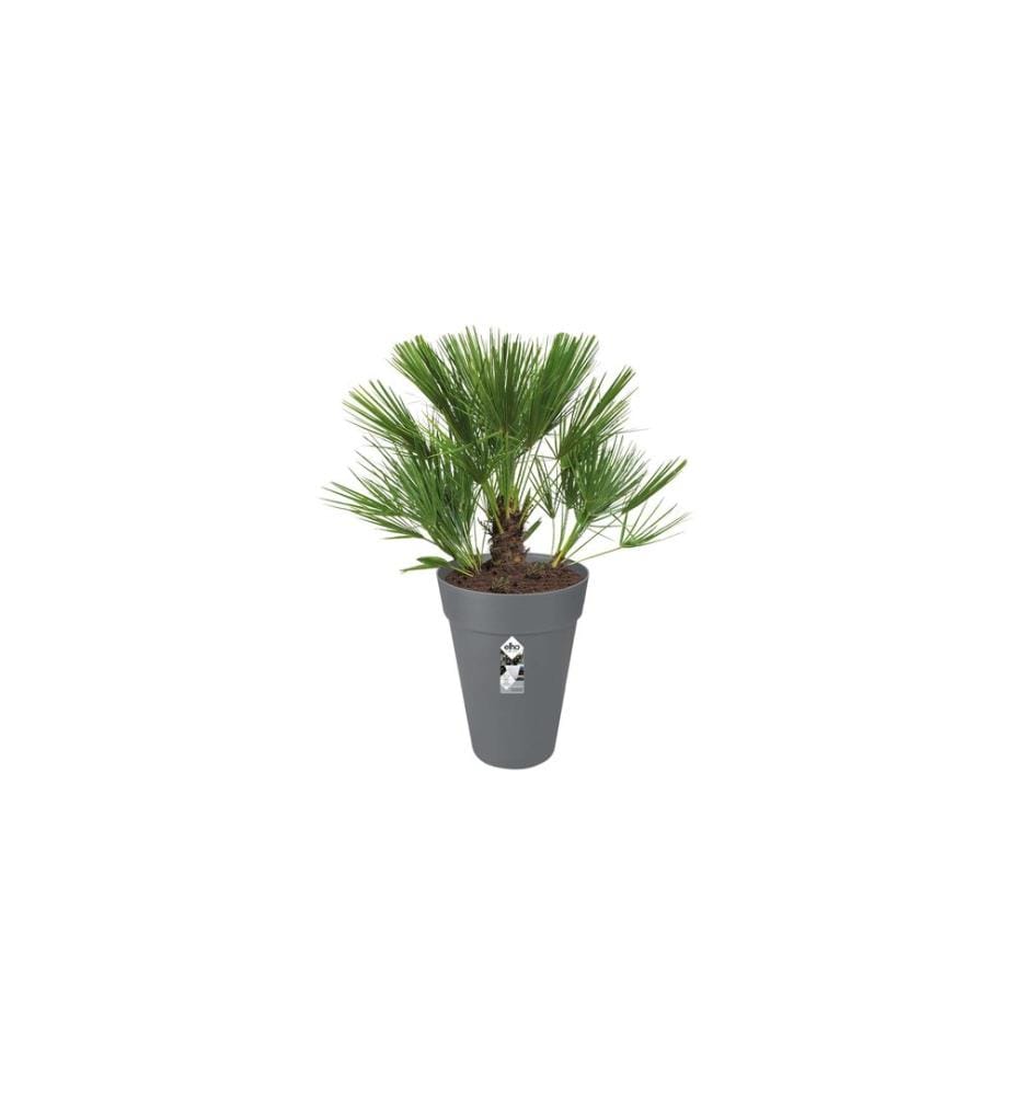 Elho - Pflanzentopf Loft Urban Rund Hoch 35 cm Schwarz