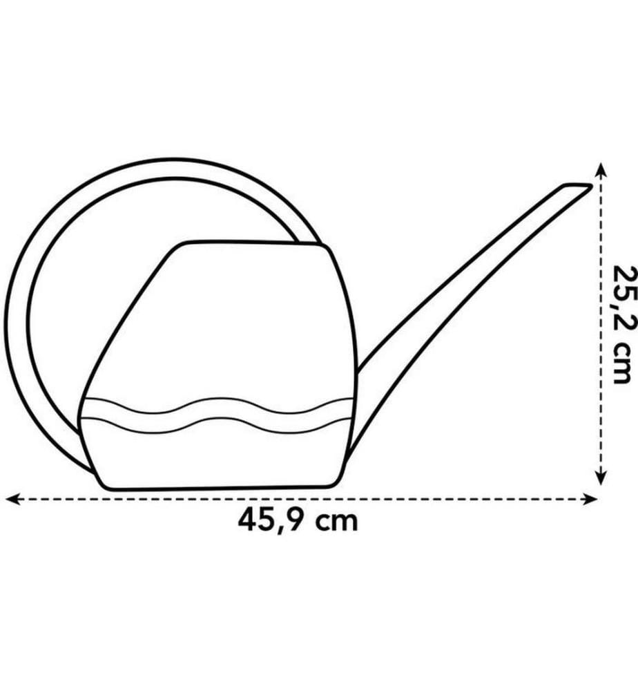 Elho - Giesskanne Aquarius 3.5 l, Anthrazit