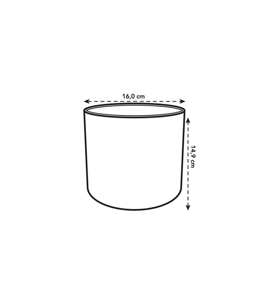Elho - Pot de fleur B. for soft 2.5 l, blanc
