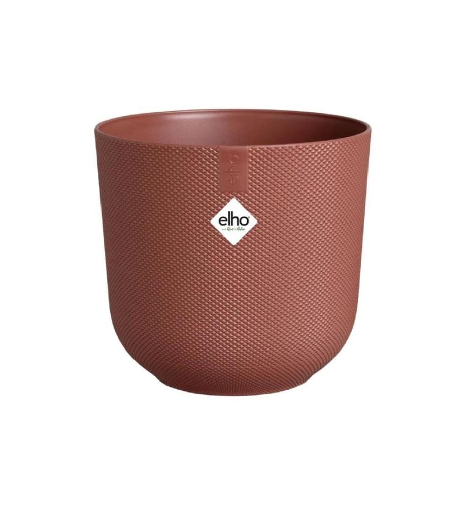 Elho - Blumentopf Jazz mini 0.8 l, Toskanisches rot