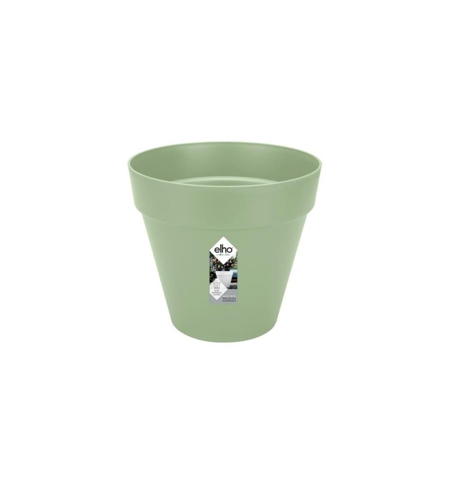 Elho - Pflanzentopf Loft Urban Rund Rollen 40 cm Grün