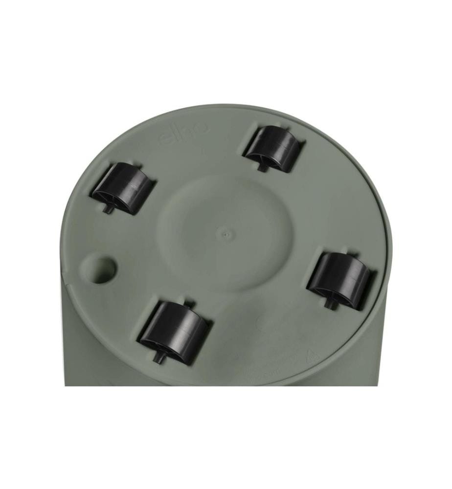 Elho - Pflanzentopf Loft Urban Rund Rollen 40 cm Grün