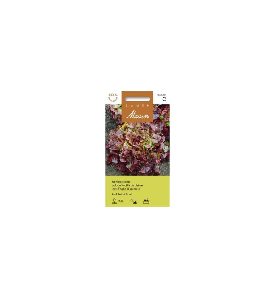 Samen Mauser - Samen Eichblattsalat Red Salad Bowl