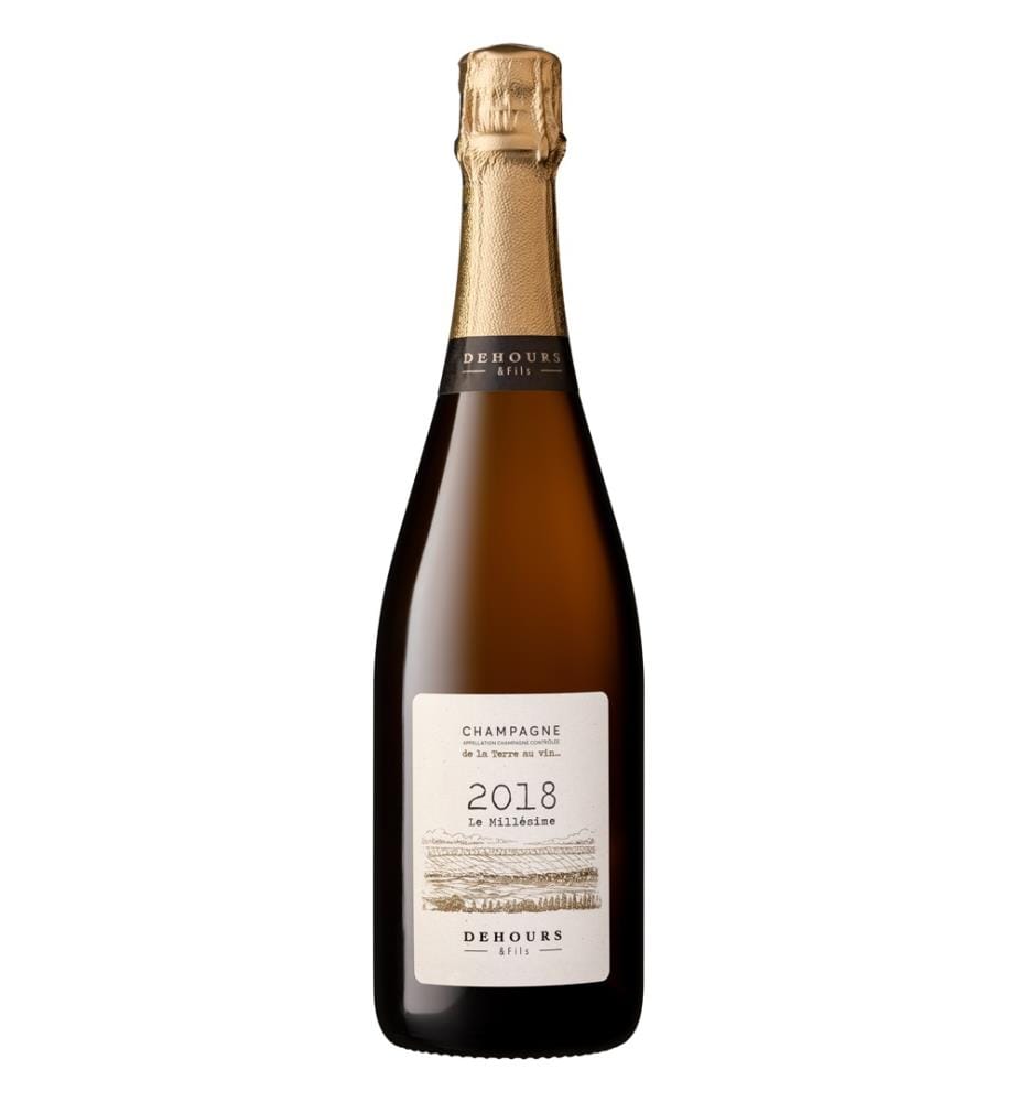 Dehours Champagner Millésime Brut 2018 - 75 cl