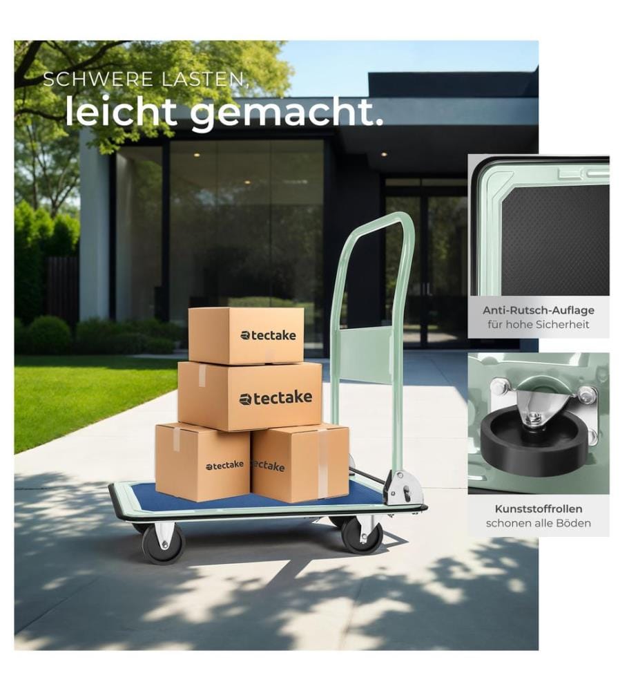 Chariot de transport 150 kg - blanc