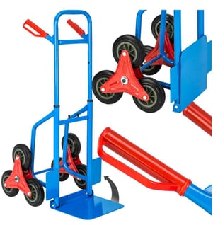 Treppensackkarre bis 100kg - blau