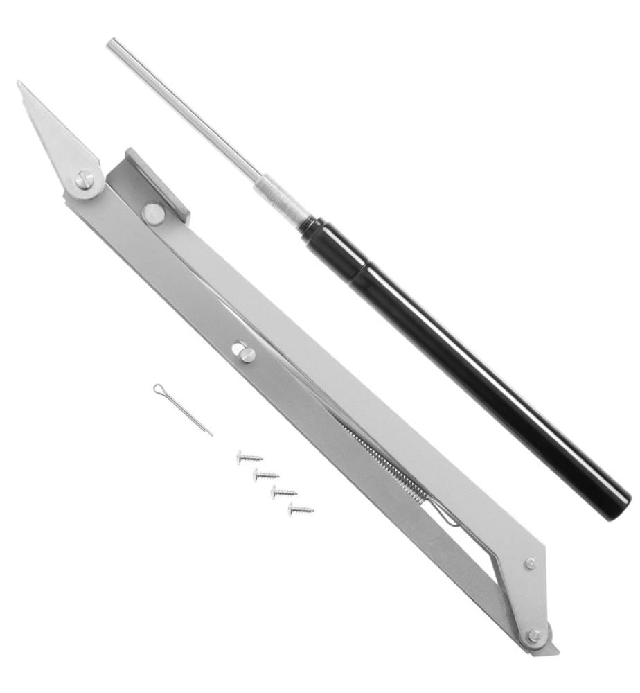 Aprifinestra automatico per serra - argento