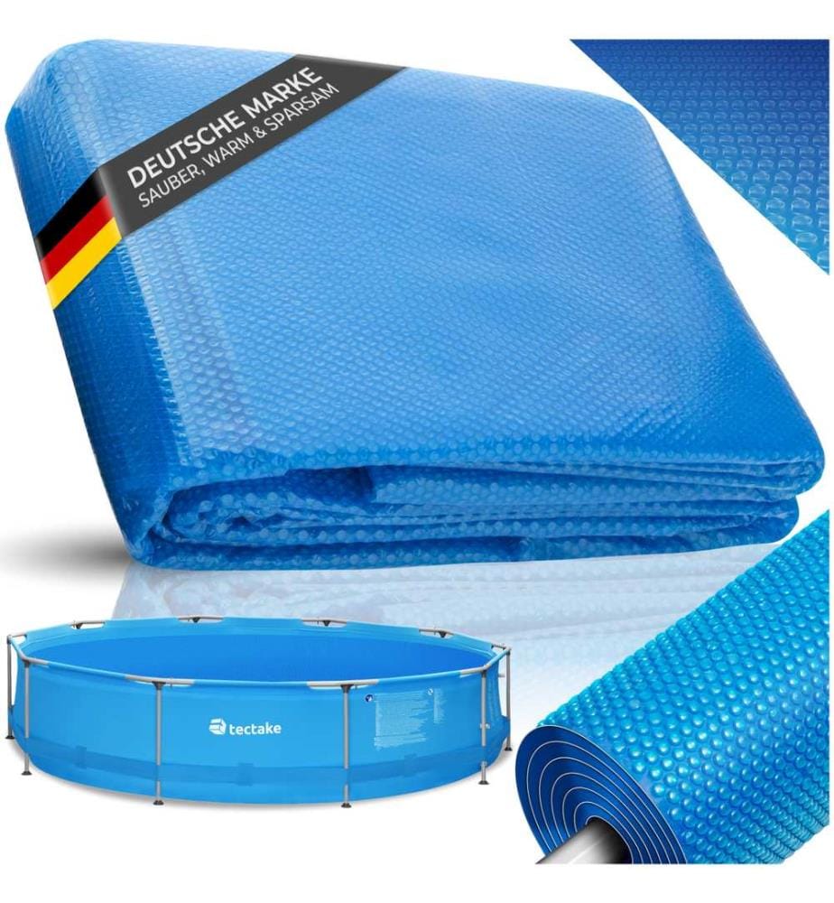 Poolabdeckung Solarfolie rund - Ø 381 cm
