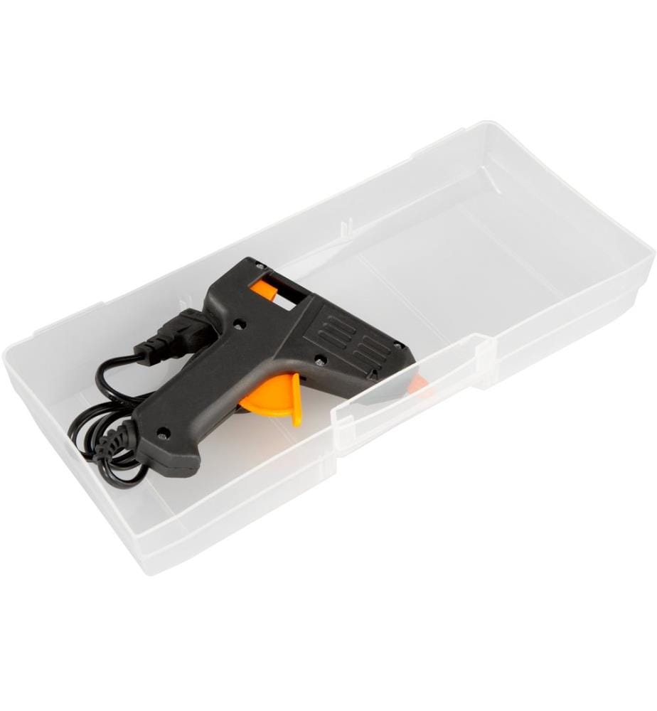 Storage Bins Rack Set of 2 - large and medium compartments, suitable for wall mounting - blackwhite