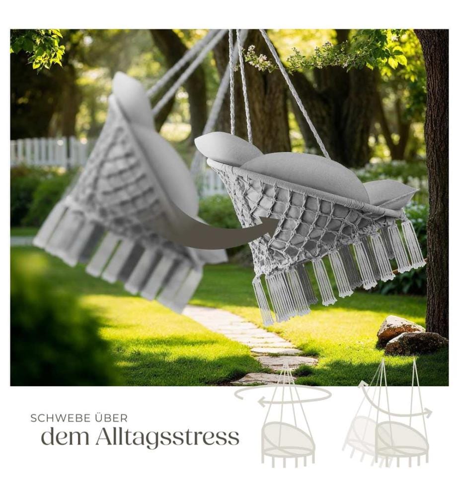 Hängesessel Samira - grau