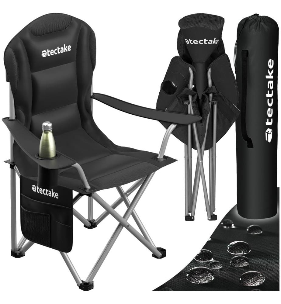 Chaise de camping rembourrée pliable MTX - par pièce
