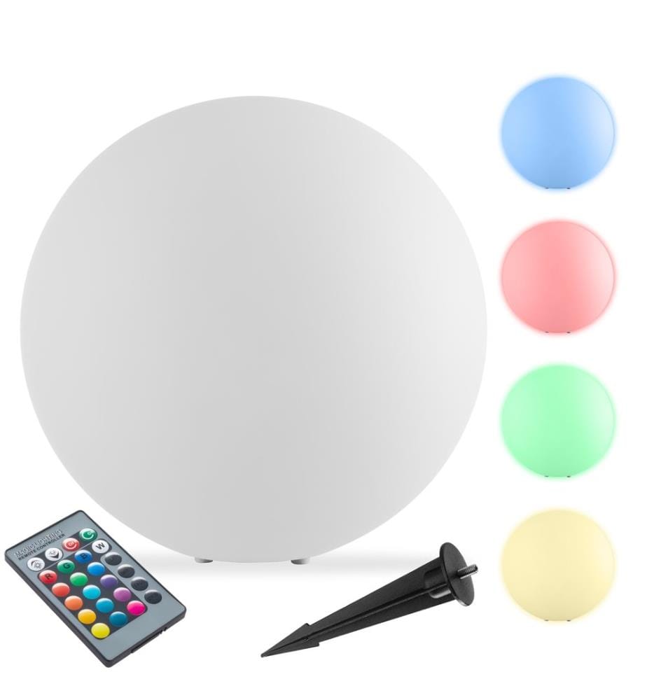 Luce a sfera Luminous Globe, LED, con telecomando - S Ø 30 x 30 cm