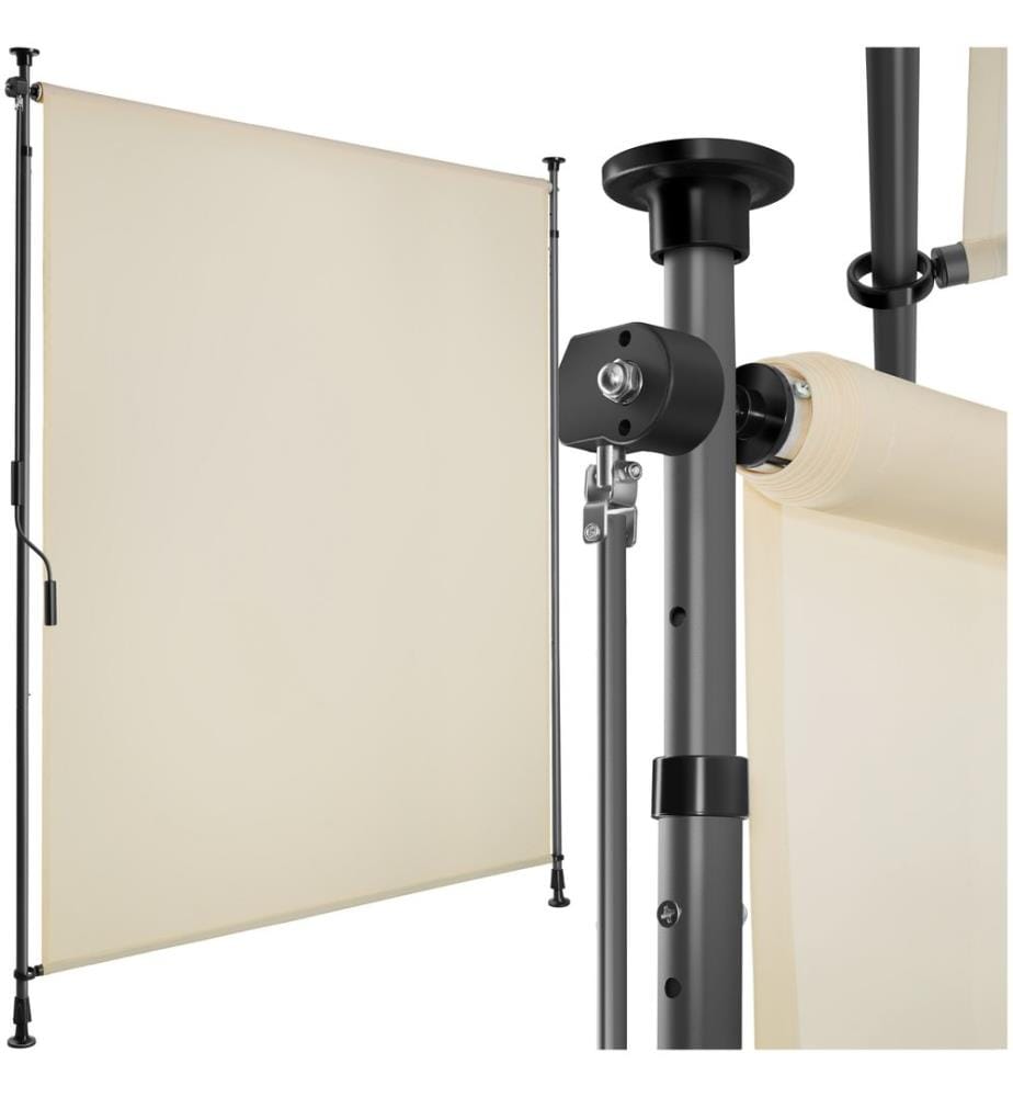 Tenda da sole Taija con manovella manuale - 120 x 310 cm, beige