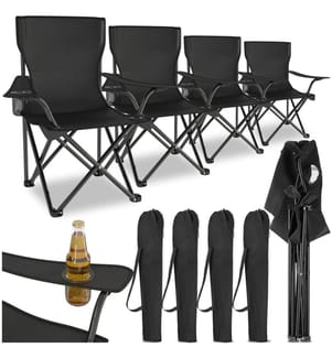 Sedie da campeggio Gil - Set di 4