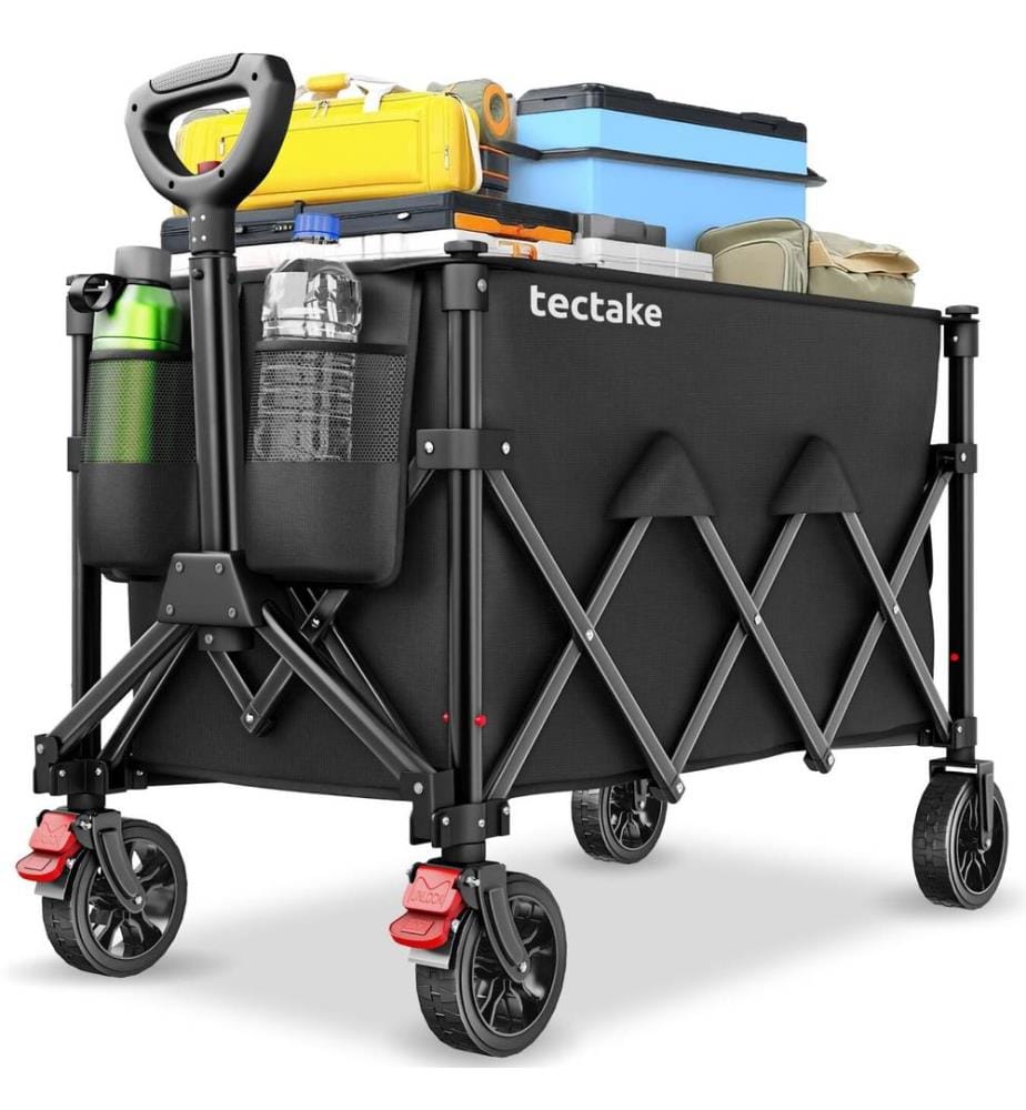 Bollerwagen RollRider faltbar, Teleskopgriff, Profilräder - 150 L