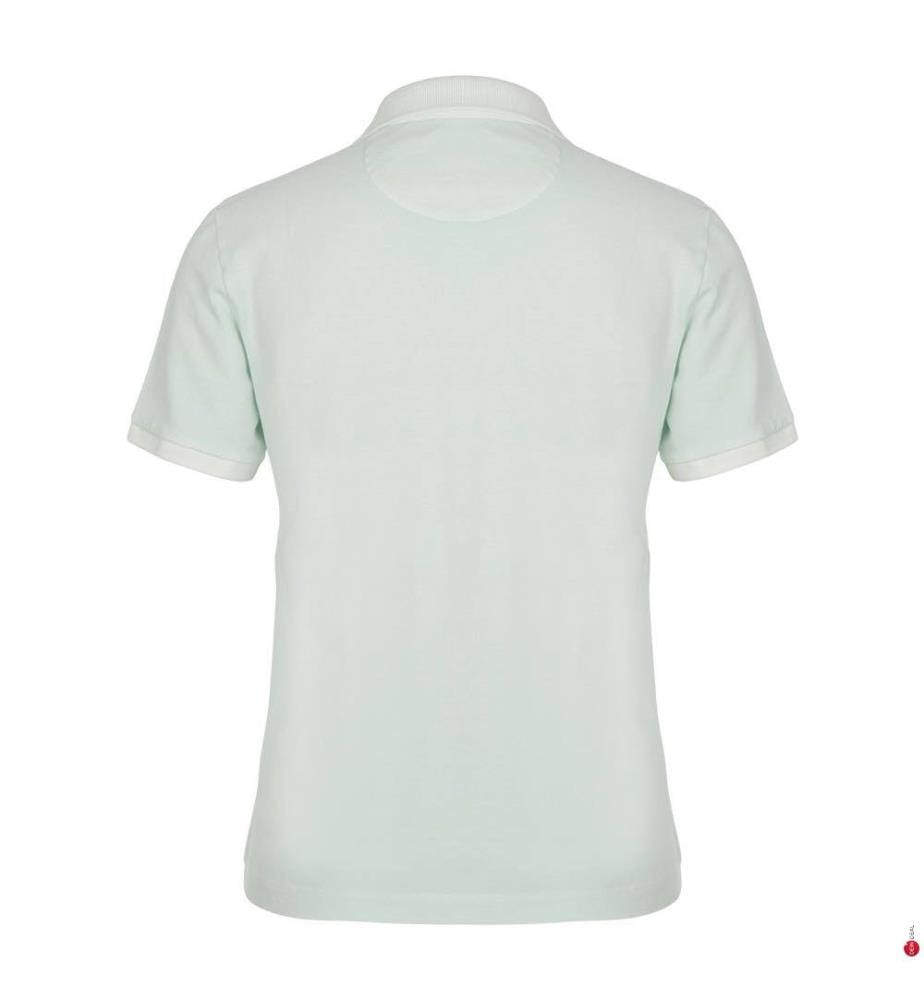 Sunfaded Piqué-Poloshirt - Faded Mint
