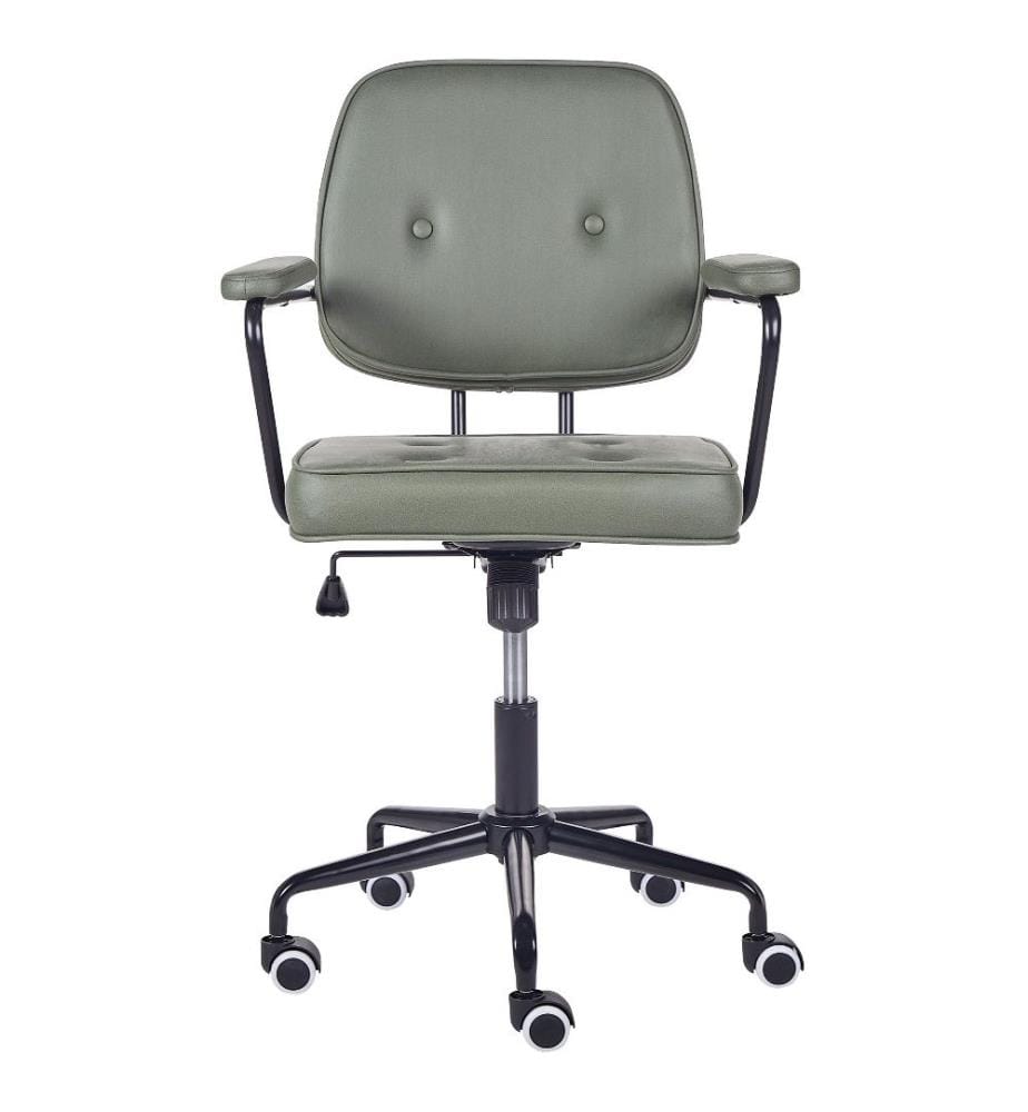 Chaise de bureau PAWNEE Tissu Vert foncé