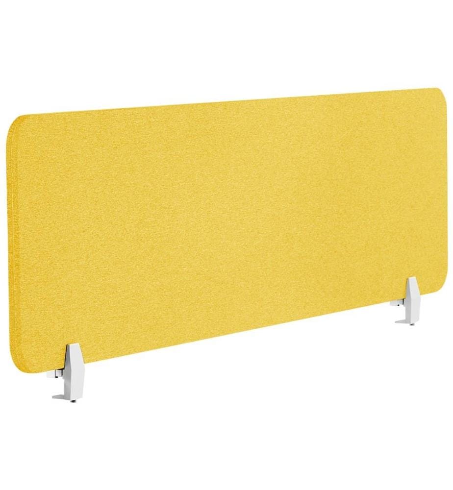 Divisorio da scrivania WALLY 160 x 40 cm Giallo